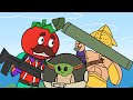 MENACE & BABY YODA | Tomato & Burger (Fortnite Animation)