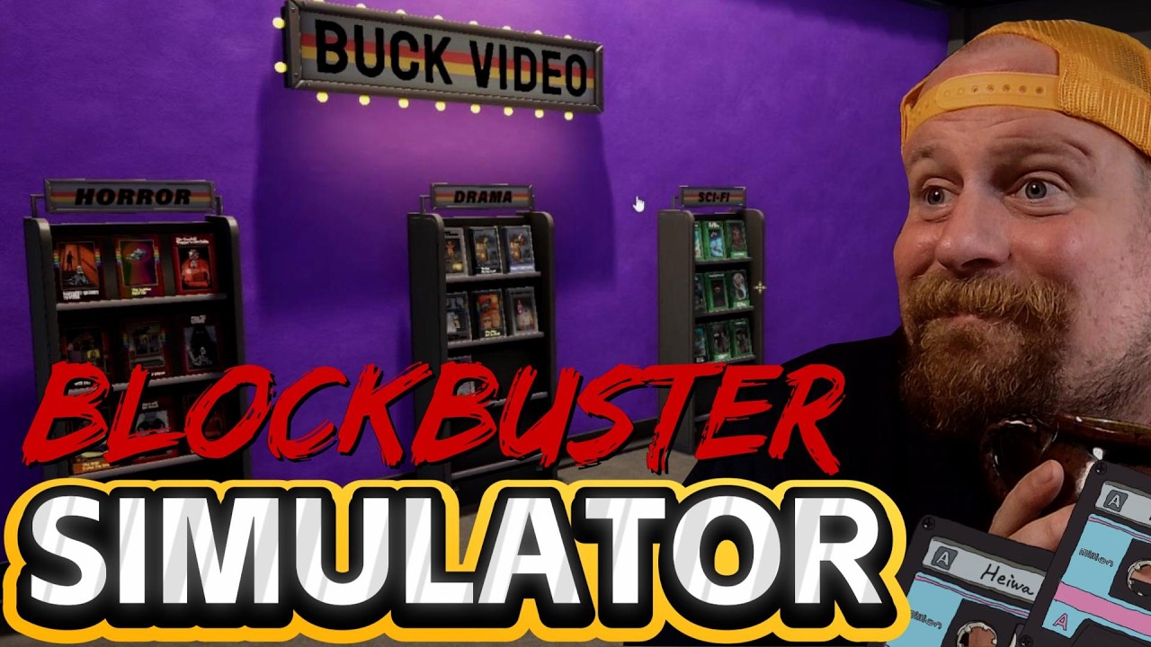 📼Blockbuster Simulator Game | Retro Rewind - Video Store Simulator 📼 ...