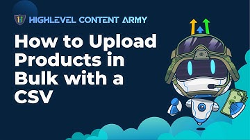 How to Upload Products in Bulk with a CSV