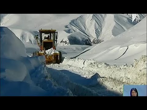 გუდაური-კობის მონაკვეთზე გაწმენდითი სამუშაოები დაიწყო