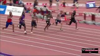 USATF indoor 60 meter dash heat 2