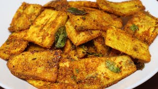 Unique Style Masaledar Chatpata Crispy Raw Banana Recipe that you must try atleast once