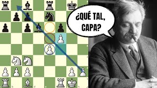 CONFUNDE AL RIVAL EN LA APERTURA : Lasker vs Capablanca (San Petersburgo, 1914)