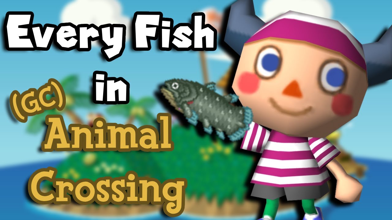 Stringfish Catching Every Fish in Animal Crossing Gamecube! - YouTube