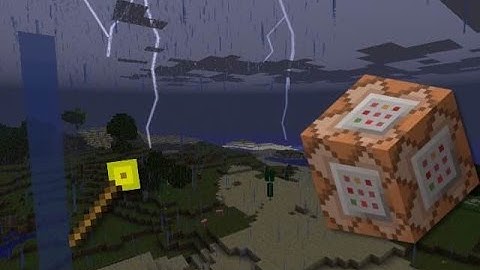 Minecraft One Command Block Creation | Magic Wands 2.0!