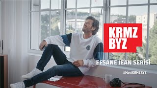 Mavi Efsane Jean Serisi Bölüm 5: KRMZBYZ - Jean mavisine en çok yakışan iki renk: Kırmızı ve beyaz.