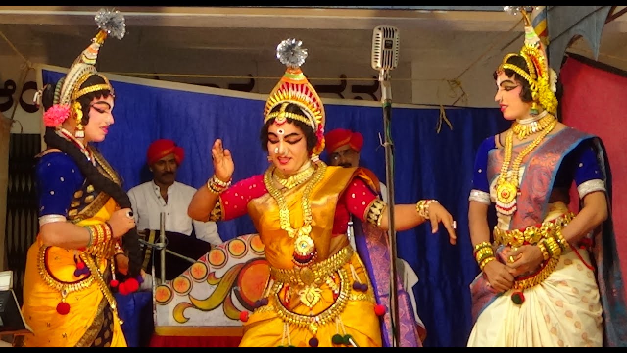 Yakshagana -- Tenku Badagu - Amba Shapatha - 2 - Moodubelle - Karkala - Nagaraj -   Prashanth