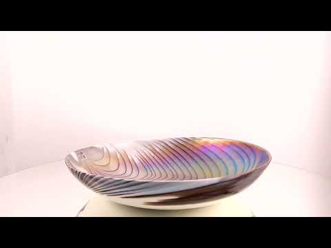 MERCURY piatto decorativo color bronzo Video
