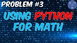 Python In 5 Problems Problem Bhnmath