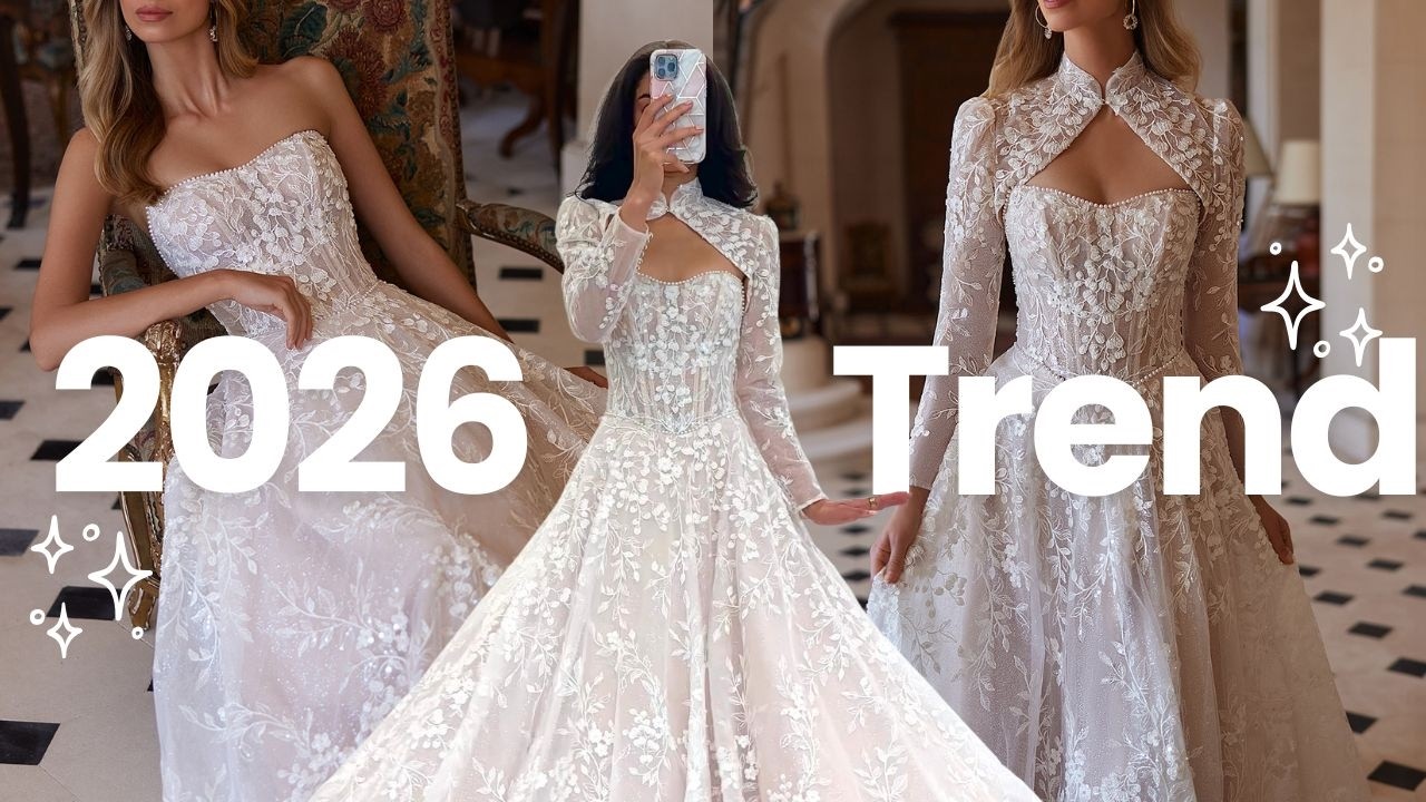 2026 Wedding Dress Trend: 2 in 1 Wedding Dresses