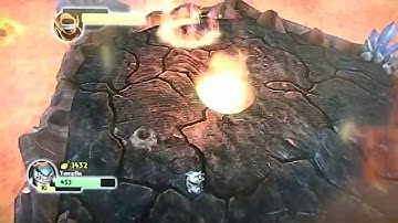 Terrabite assisting Terrafin in the Eternal Fire Source Boss Battle