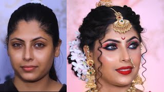 Marathi मेकअप Quick Step by Step Makeup tutorial for Beginners | Eye makeup | @pkmakeupstudio