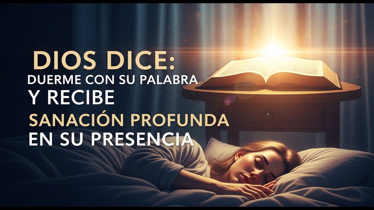 DIOS DICE: DUERME CON SU PALABRA Y RECIBE SANACIÓN PROFUNDA EN SU ...
