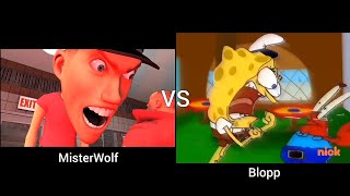 Spongebob Finally Snaps Part 24 (MisterWolf vs Blopp)