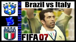 Brazil vs Italy ➤ 2006 FIFA World Cup ➤ Round of 16