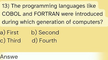 50+ MCQ on Computer history and Generations | Computer MCQs