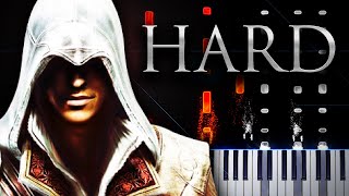 Video thumbnail of "Venice Rooftops (from Assassin's Creed II) - Piano Tutorial"