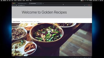 Ruby on Rails Portfolio Project - Golden Recipes