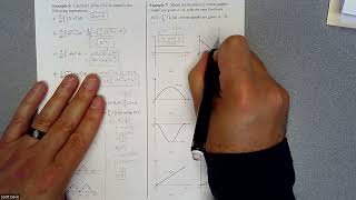 Calc 1 - Matching Graphs of Derivatives and Original Graphs