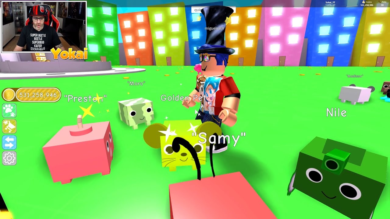 Pets De Oro Y Mucho Mas Roblox Pet Simulator Yokai - pets de oro y mucho mas roblox pet simulator yokai