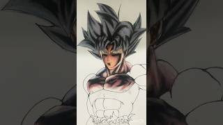 Drawing golu mui part - 2#goku#dbs#dbz#db#animedrawing#animeart#art#shorts#ytshorts#drawing