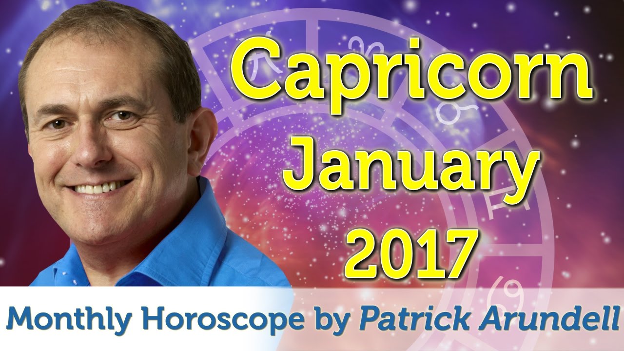 Capricorn January 2017 Horoscope