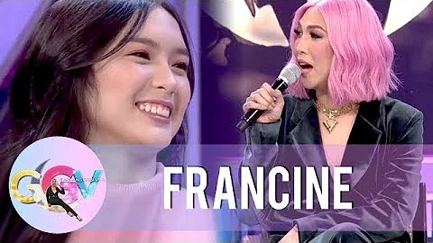 Vice Ganda admires Francine's beauty | GGV