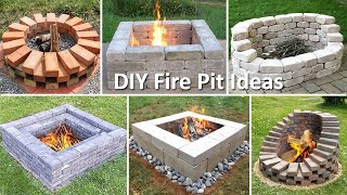 75  Inspiring DIY Outdoor Fire Pit Ideas: Transform Your Space with Creative Designs!'