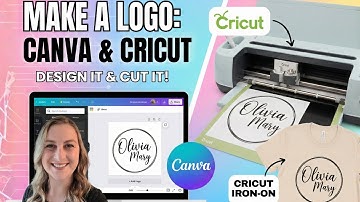 Create a Small Business Logo in Canva and Cut It with Cricut | Print Then Cut Tutorial