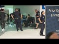 FBI respect the 1st amendment at LAX FBI and laxpd arrest man on stowaway charges at a airport