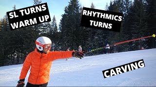 HEAD SKI -  SMOOTH CARVING TURNS ON HEAD E-SL WC