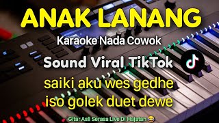 ANAK LANANG Karaoke Nada Cowok Ndarboy GenK