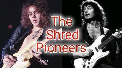 Shred Guitar In The 80s: History of Neoclassical Rock Guitar Pioneers Blackmore, Rhoads, Yngwie etc.