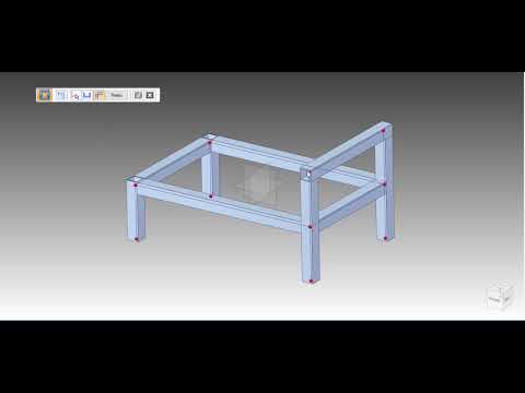 Solid Edge ST10 - Modifica condizione angolo di una struttura