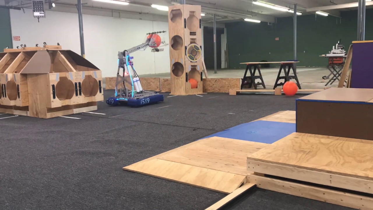 FRC 1519 Mechanical Mayhem 2019 Time Lapse of Filling a Rocket