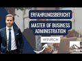 Video: Erfahrungsbericht von Heinrich zum Master of Business Administration (MBA) | GrandEdu GmbH