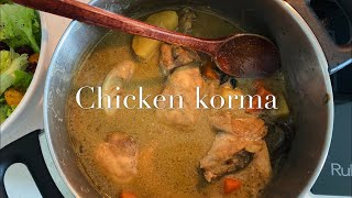 Chicken korma