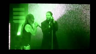 Marilyn Manson & Rob Zombie "Helter Skelter" LIVE DEBUT Clarkston, MI 7/11/18