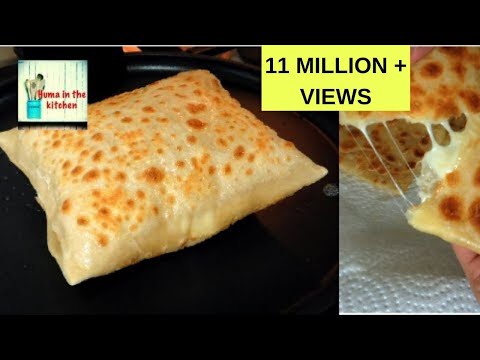 cheese-paratha-recipe---cheese-stuffed-paratha---vegetarian-recipe-by-(huma-in-the-kitchen)