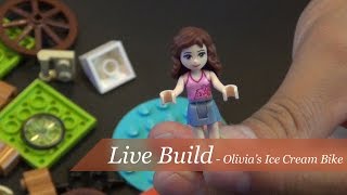 Live Build - Lego Friends Olivia's Ice Cream Bike - Set #41030