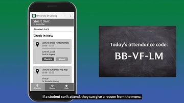 Attendance - Checkin guide for students