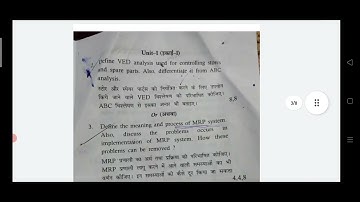 2022 Mdu m.com 3rd sem Advance cost accounting question paper