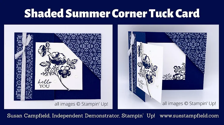 Tuesday Tutorial: Corner Tuck Card with Shaded Summer