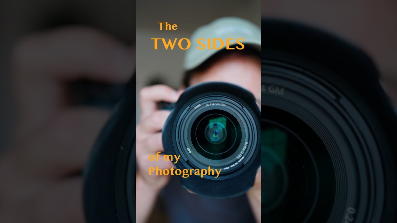 The two sides of photography - more in description. 