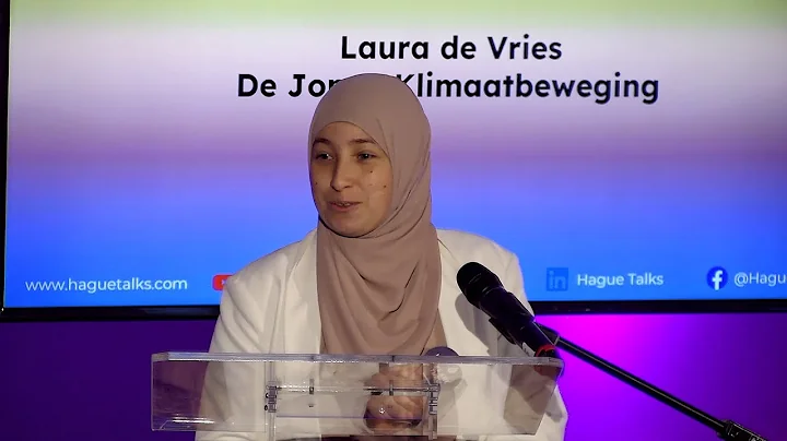 "Young people speak up about the climate injustice...