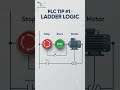 PLC Automation Tip #1 Ladder Logic Basic Circuit#allenbradley #plcrockwell #Studio5000 #tudonghoa
