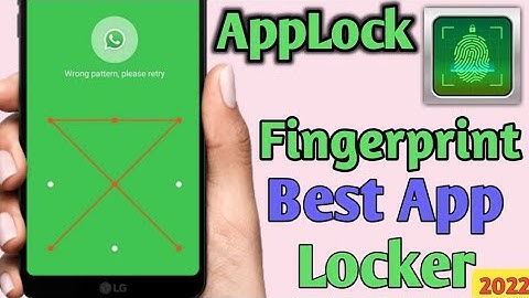 App Locker: App Lock fingerprint & pattern locks apps 2022