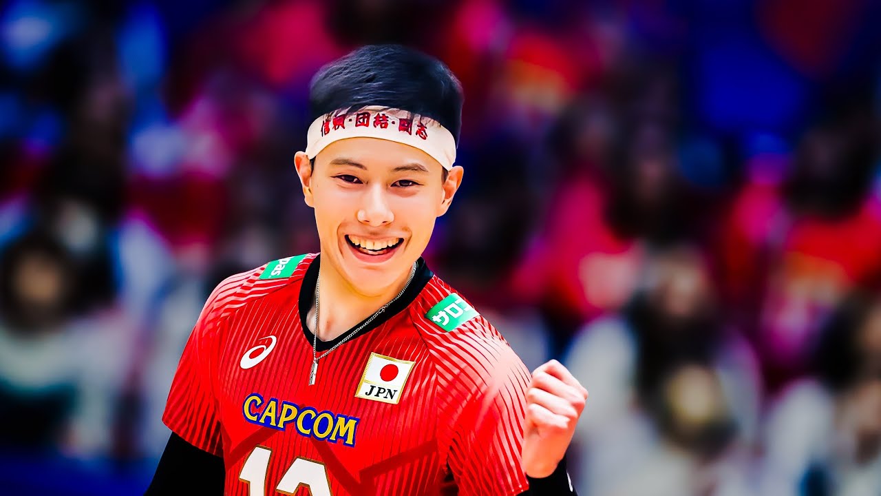 This is Ran Takahashi's First Match for Volleyball Team Japan