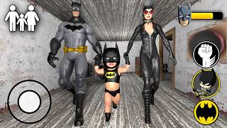 Playing as BATMAN Family in Granny House