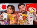 Provando COMIDAS DIFERENTES do JAPÃO e da CHINA!